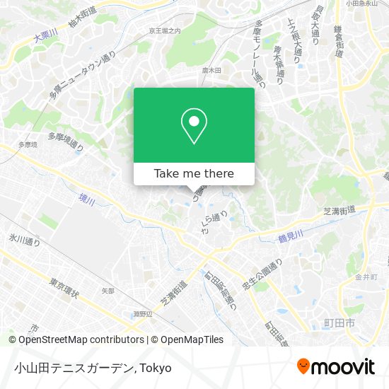 小山田テニスガーデン map