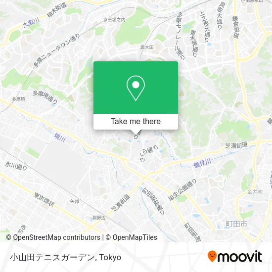 小山田テニスガーデン map