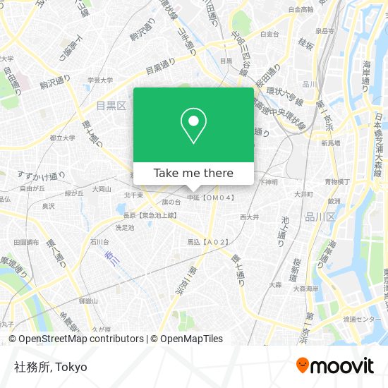 社務所 map