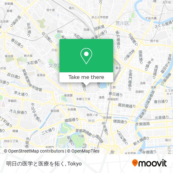 明日の医学と医療を拓く map