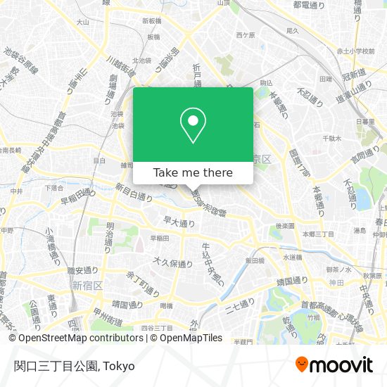 関口三丁目公園 map