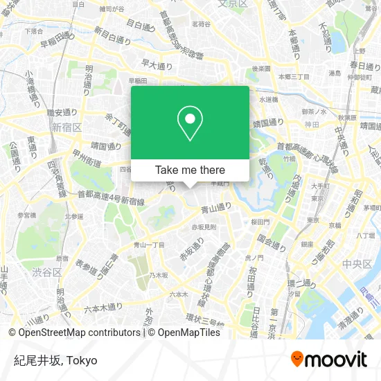 紀尾井坂 map