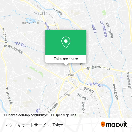 マツノキオートサービス map