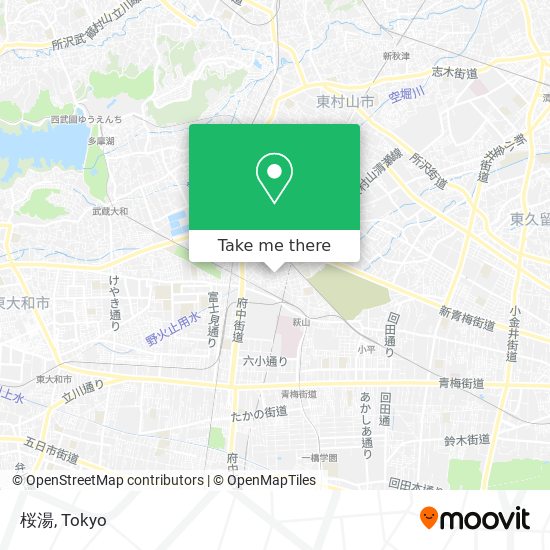 桜湯 map