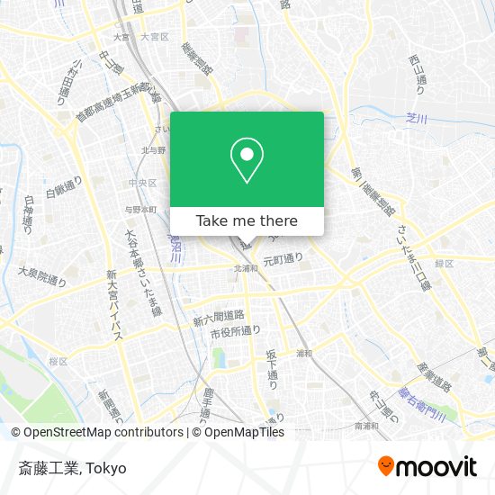 斎藤工業 map