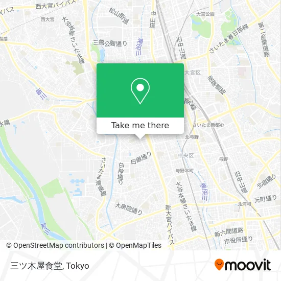 三ツ木屋食堂 map