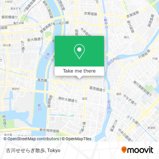 Furukawa Murmuring Walk map