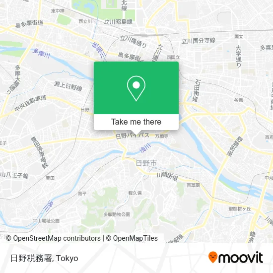 日野税務署 map