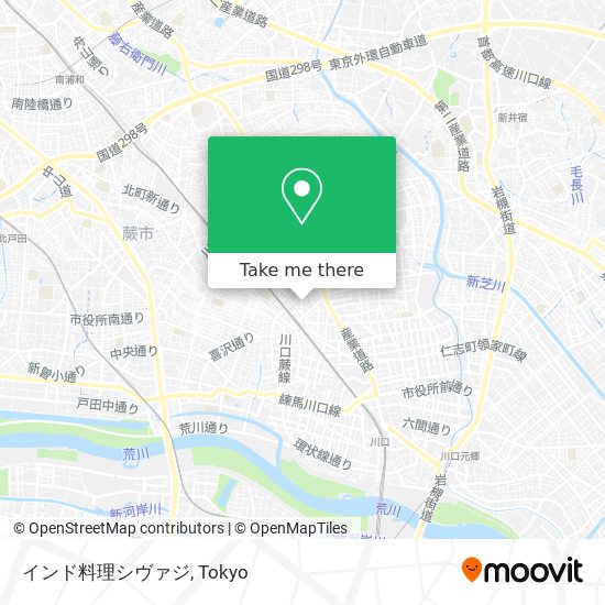 インド料理シヴァジ map