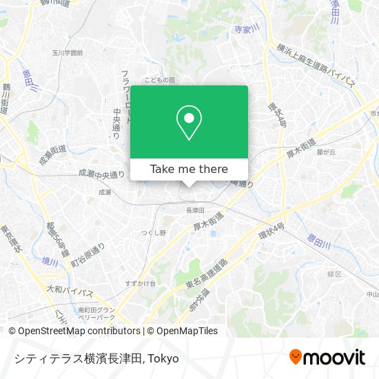 シティテラス横濱長津田 map