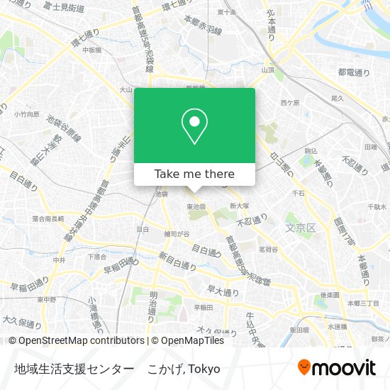 地域生活支援センター　こかげ map