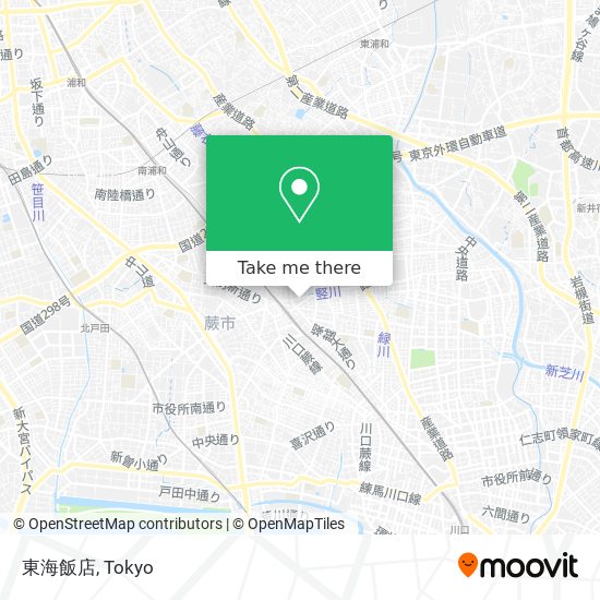 東海飯店 map