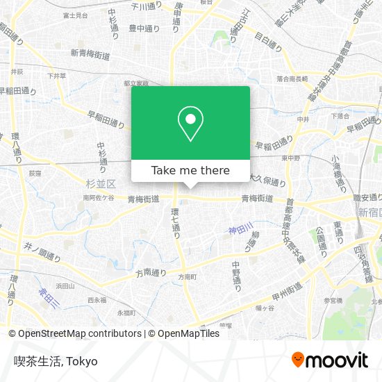 喫茶生活 map