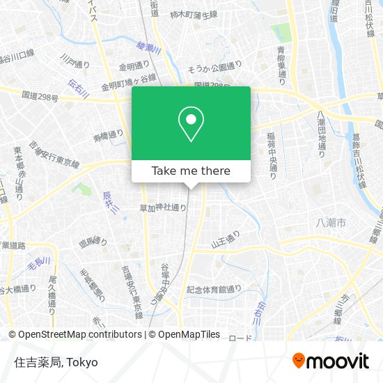 住吉薬局 map