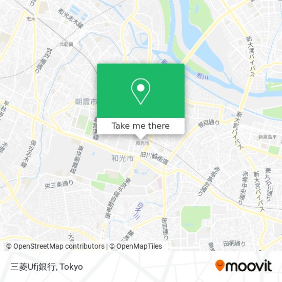 三菱Ufj銀行 map