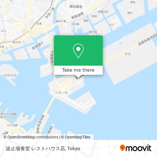 波止場食堂 レストハウス店 map