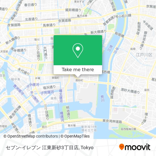 セブン-イレブン 江東新砂3丁目店 map