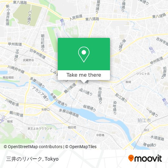 三井のリパーク map