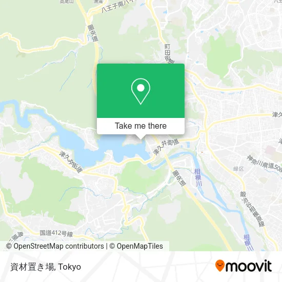 資材置き場 map