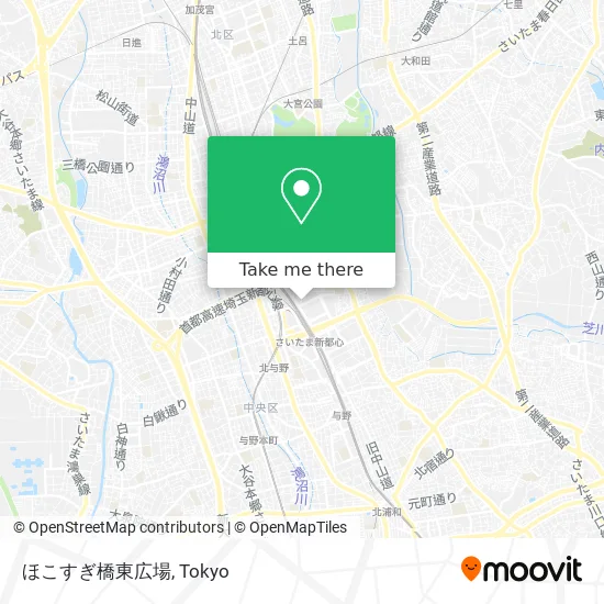 ほこすぎ橋東広場 map