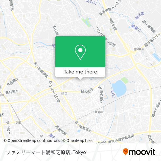 ファミリーマート浦和芝原店 map