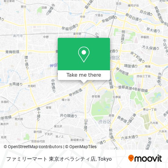 ファミリーマート 東京オペラシティ店 map