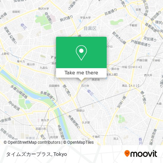 タイムズカープラス map