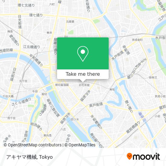 アキヤマ機械 map