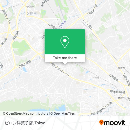 ピロン洋菓子店 map