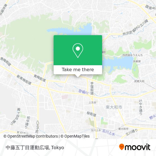 中藤五丁目運動広場 map