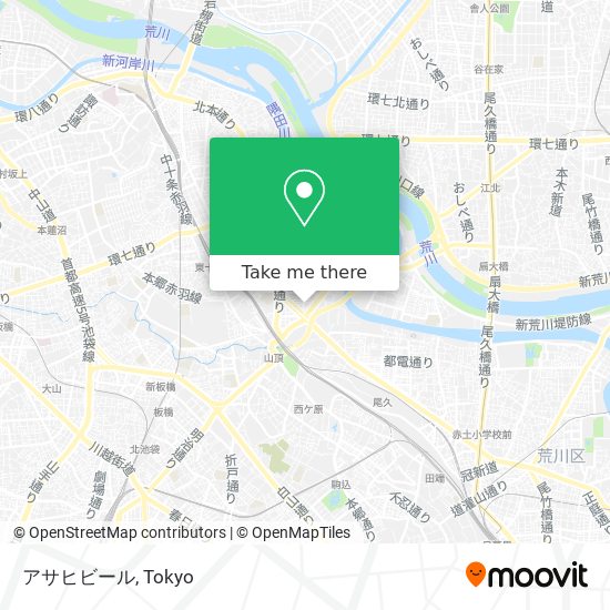 アサヒビール map