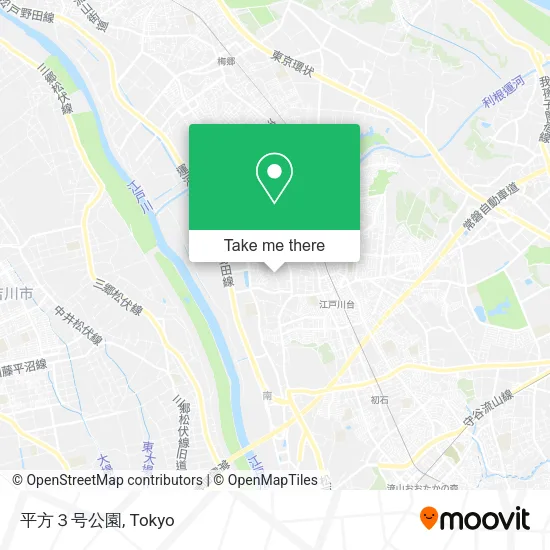 平方３号公園 map