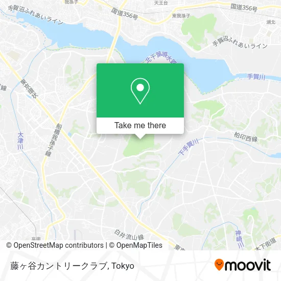 Fujigaoka Country Club map