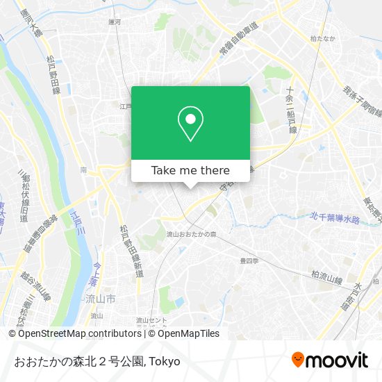 おおたかの森北２号公園 map