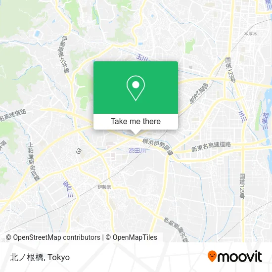 北ノ根橋 map