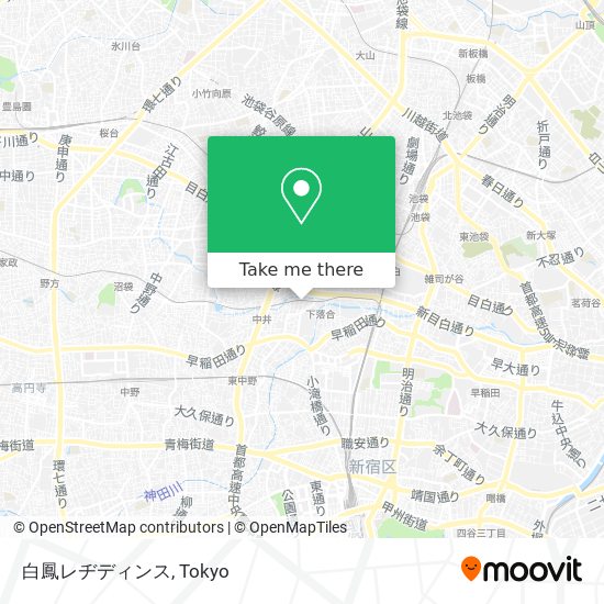 白鳳レヂディンス map