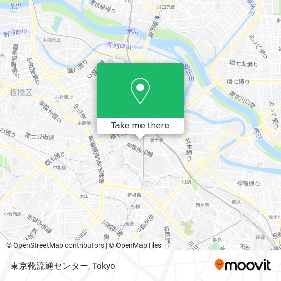 東京靴流通センター map