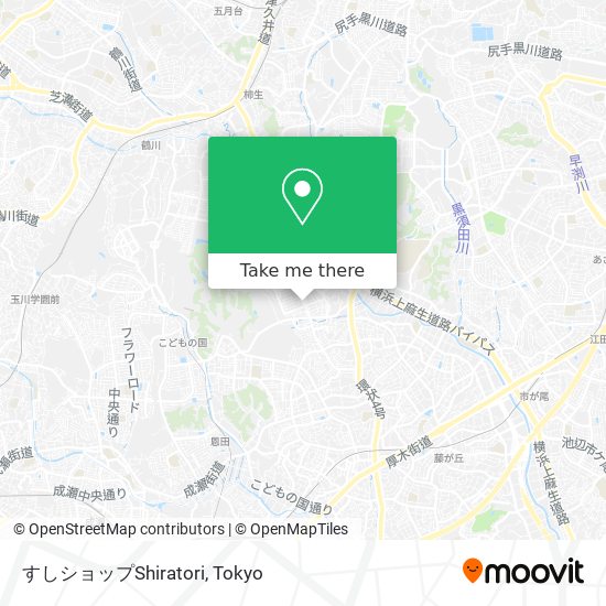 すしショップShiratori map