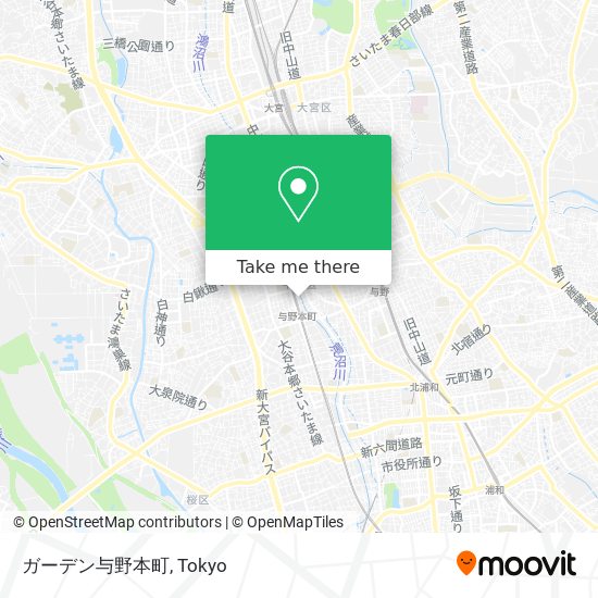 ガーデン与野本町 map