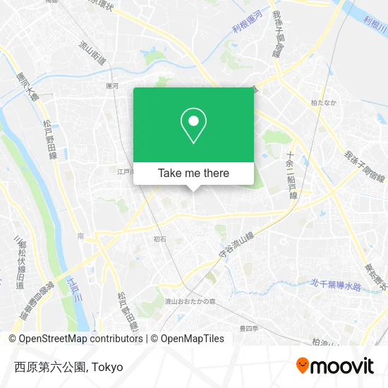 西原第六公園 map