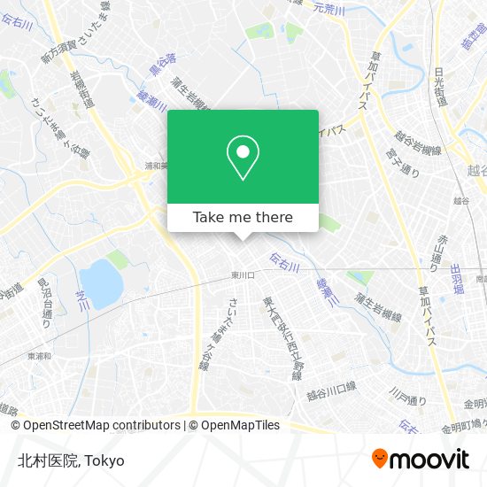 北村医院 map