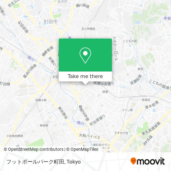 フットボールパーク町田 map