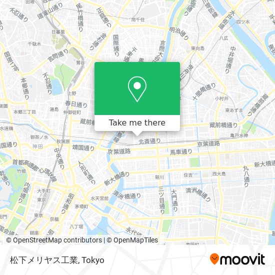 松下メリヤス工業 map