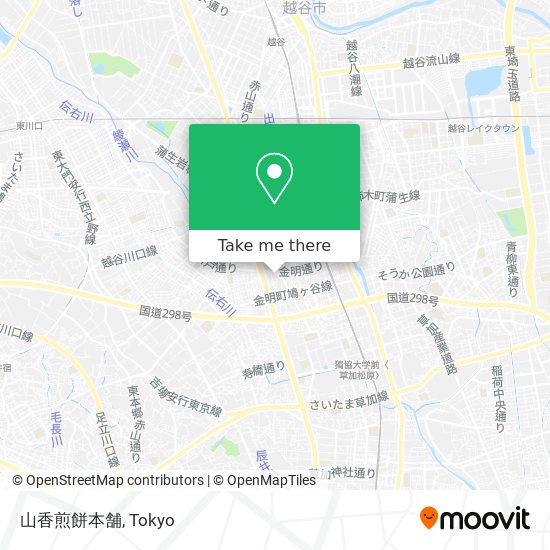 山香煎餅本舗 map
