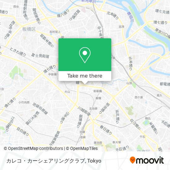 カレコ・カーシェアリングクラブ map