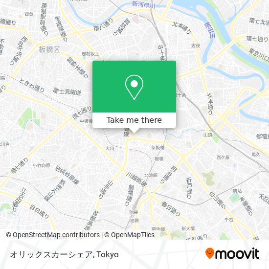 オリックスカーシェア map