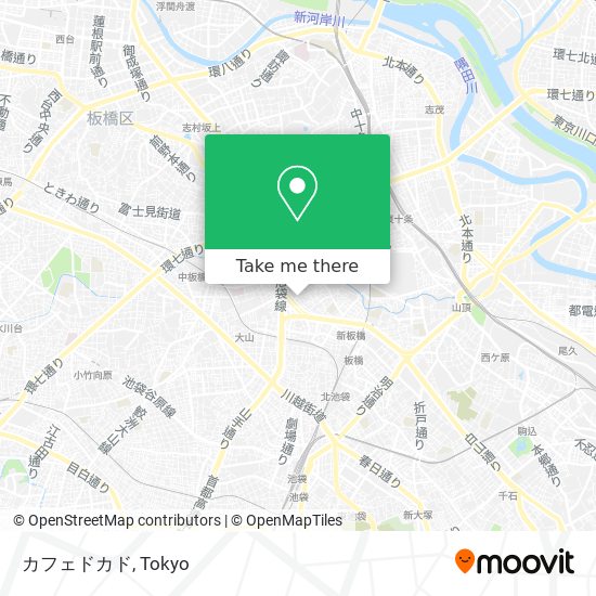 カフェドカド map