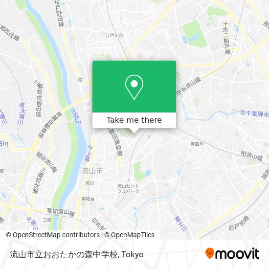 流山市立おおたかの森中学校 map