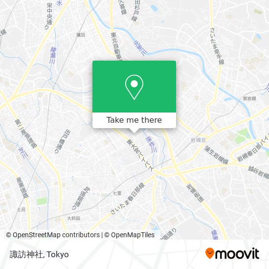 諏訪神社 map