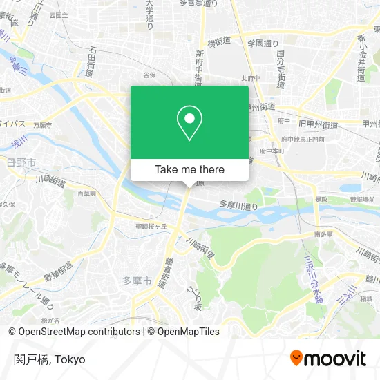 関戸橋 map